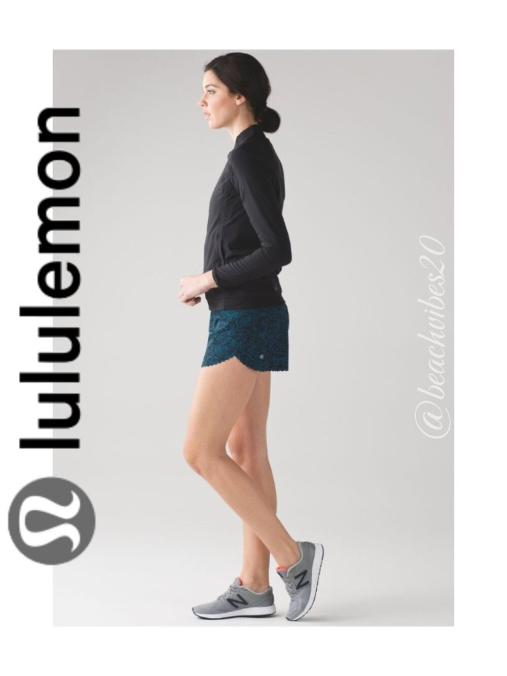 LULULEMON ATHLETICA Hit It Short (3 1/2") EUC 6 LL-47